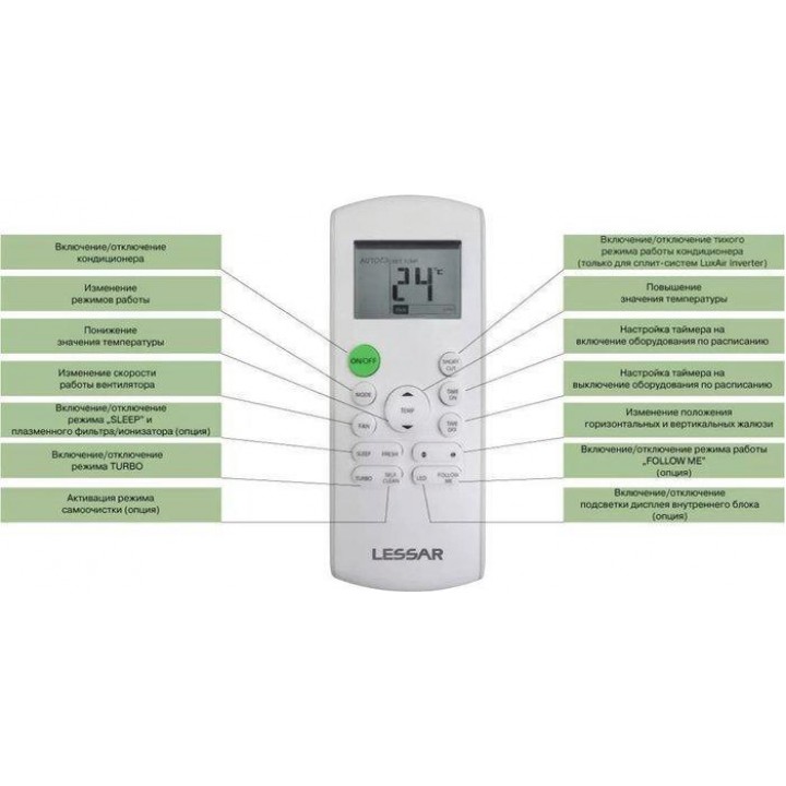 Lessar Ego LS-HE09KNA2AD/LU-HE09KNA2AD Lessar Ego LS-HE09KNA2AD/LU-HE09KNA2AD