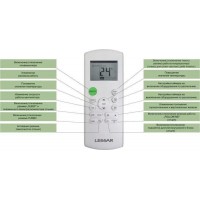 Кондиционер Lessar Amigo Inverter R410a LS-HE12KRA2A/LU-HE12KRA2A