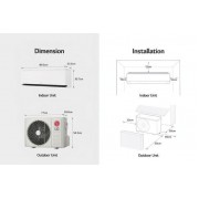 LG Dualcool Deluxe Pro H18S1D