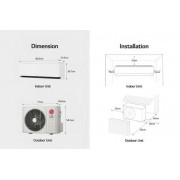 LG Dualcool Deluxe Pro H24S1D