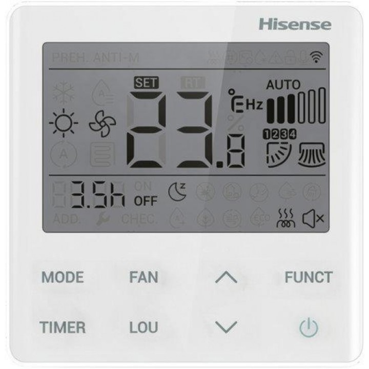 Hisense ZOOM FM DC Inverter R32 AMS-18UW4RXSKB01 WI-FI Hisense ZOOM FM DC Inverter R32 AMS-18UW4RXSKB01 WI-FI