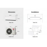 LG Dualcool Deluxe Pro H24S1D/in