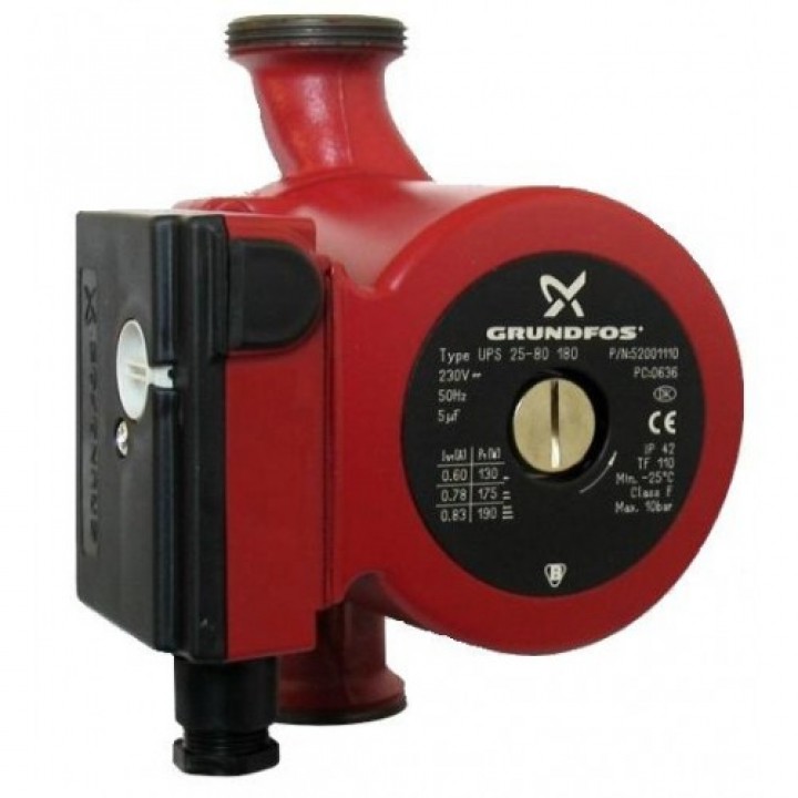 Циркуляционный насос Grundfos UPS 25-80 180 Циркуляционный насос Grundfos UPS 25-80 180